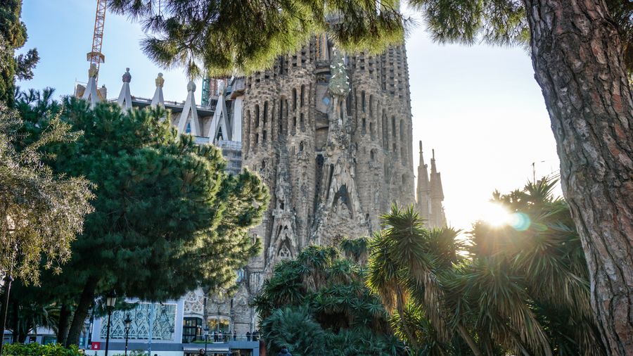 Basílica de la Sagrada Família de Gaudí en Barcelona